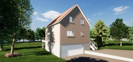 Maison neuve à Kuttolsheim, Grand Est